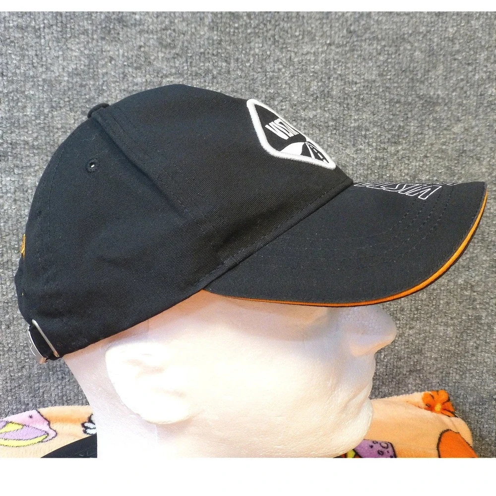 Volvo VISTA World Championship Hat Black Orange Performance Is Everything Cap